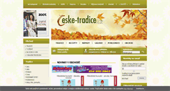 Desktop Screenshot of ceske-tradice.cz